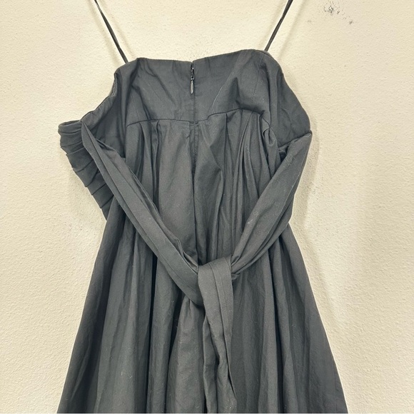 J. Crew Collection Elegant Black Evening Gown Floor Length Dramatic Large Bow - Picture 6 of 8